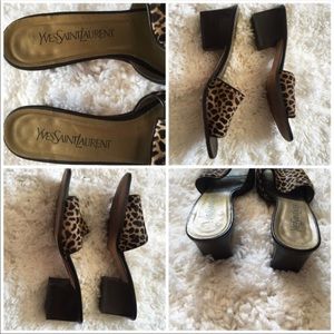 VINTAGE YSL Mules